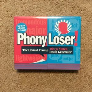 Donald Trump Insult Generator Joke Book Gag Gift